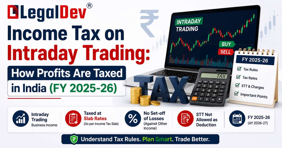Income Tax on Intraday Trading